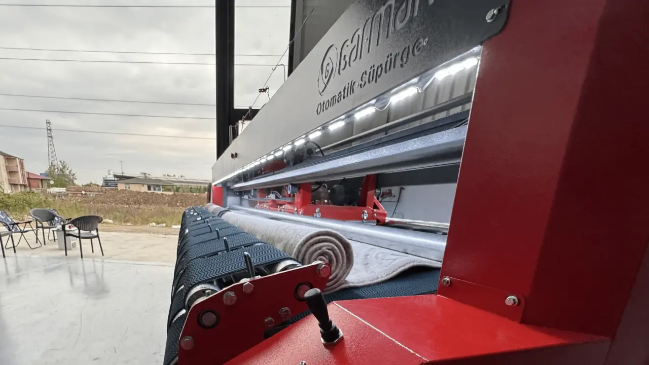 halı hav alma ve süpürge makinası