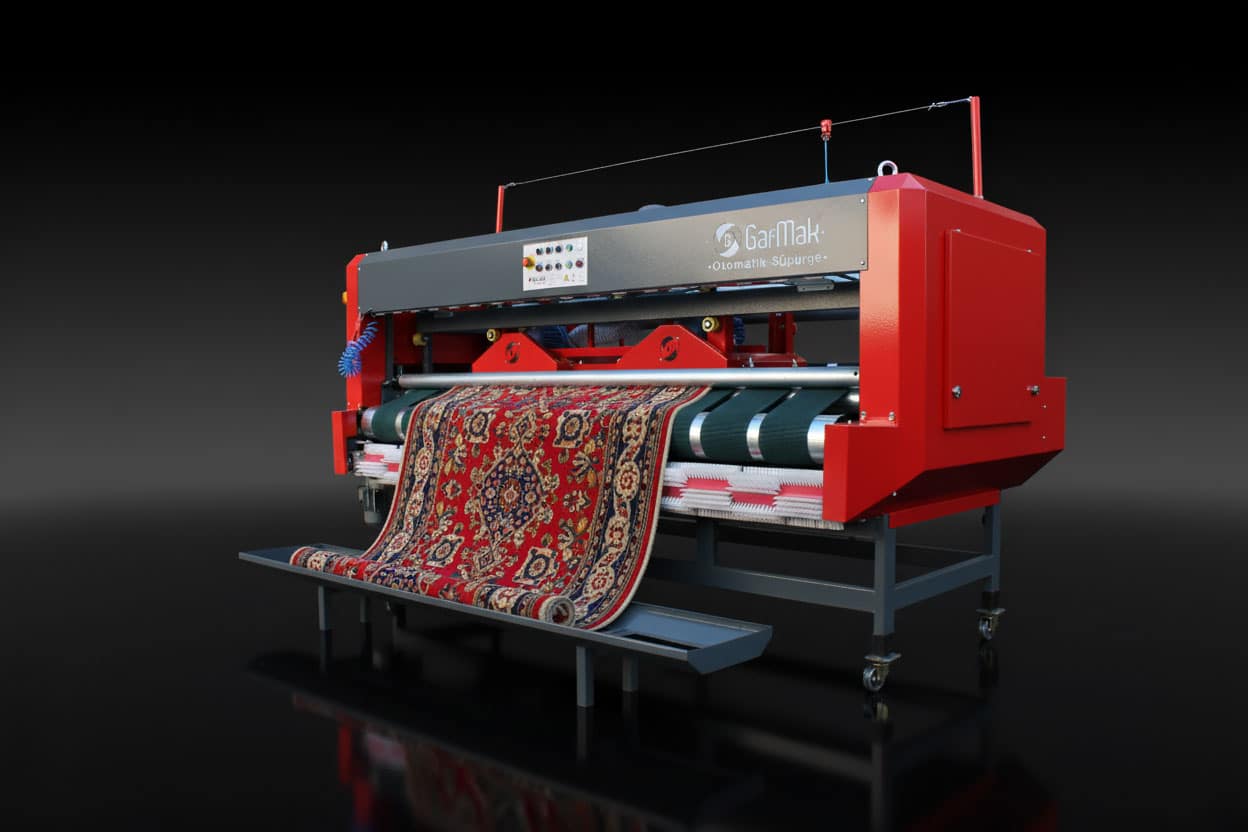 Otomatik Supurge Hali Hav Alma Paketleme Makinesi